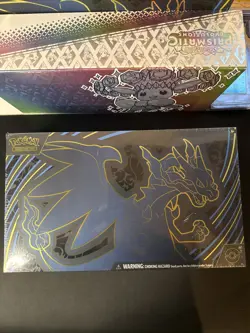 Pokemon Mega Charizard X ex Ultra Premium Collection Box - UPC - small tear - Image 1