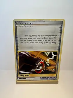 Junk Arm 87/102 Uncommon HGSS Triumphant Pokemon Moderately Played - Image 2