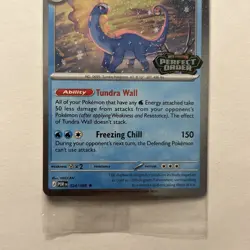Aurorus 024/088 - Cosmo Holo - Pokemon Perfect Order Stamped Promo SEALED - Image 2