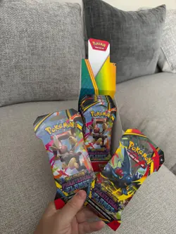 Pokemon TCG Mega Evolution Phantasmal Flames Booster Pack New Sealed x12 - Image 1