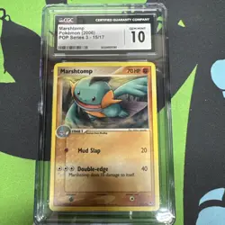 Marshtomp 15/17 Pokemon 2006 POP Series 3 CGC 10 Gem Mint - Image 1