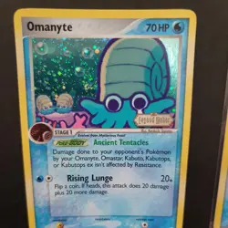FREEPOST 2006 Pokemon Legend Maker STAMPED Holo #60 Omanyte - Image 3