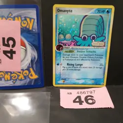 FREEPOST 2006 Pokemon Legend Maker STAMPED Holo #60 Omanyte - Image 5