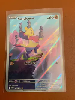 Carte Pokemon KUNGFOUINE 133/086 HOLO AR EV10.5 Flamme Blanche WHT FR NEUF NM - Image 1