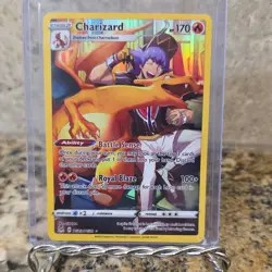 Pokemon Charizard TG03/TG30 Lost Origin Ultra Rare Full Art Holo 170 HP English - Image 1