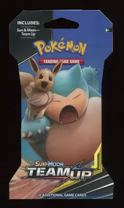 4x POKEMON Sun & Moon TEAM UP Sleeved Booster Packs COMPLETE Art Set MINT - Image 4