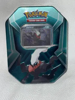 🔥 3 POKEMON CARDS TINS TYRANITAR SLAKING DARKRAI FACTORY SEALED NEW - Image 4