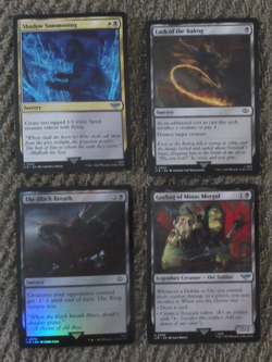 MTG🎇 Lord of the Rings (8 CARD BLACK LOT 1x FOIL) PACK FRESH!!!!✨ - Image 2