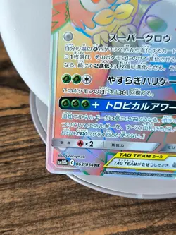 Japan Pokemon Card Tag Team Rowlet Alolan Exeggutor GX HR 063/054 Sky Legend - Image 5