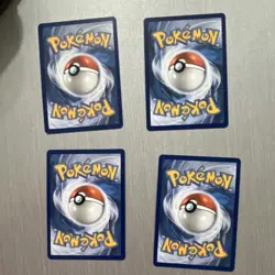 Pokemon Foil Card Lot EX - Telepathic Energy, Growing Energy, Starmie, Meowth (… - Image 2