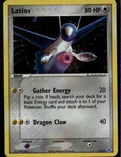Latios Common EX Trainer Kit 1: Latias & Latios 2/10 Colorless Holo Pokemon Card - Image 1