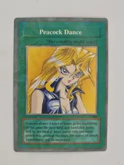 Yu-Gi-Oh! TCG Fake Card Mai Valentine Peacock Dance - Image 1