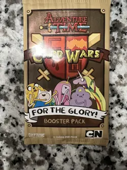 Adventure Time Card Wars 2014 For the Glory Booster Pack NEW FACTORY SEALED NM - Image 1