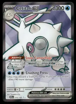 Pokemon Cards Cetitan ex 210/182 Destined Rivals Ultra Rare NM - Image 1