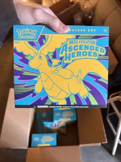 Empty Ascended Heroes ETB With Dice, Sleeves, Energies, Coin, Guide - No Cards - Image 1