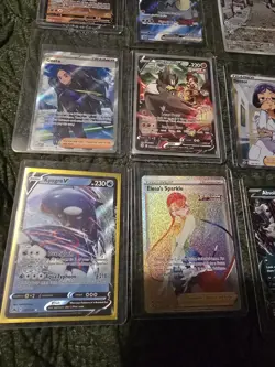 9 Pokemon Card Bundle Trainer Card 25th Ex Sar V Gallery Rainbow - Image 5