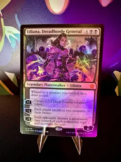 Liliana, Dreadhorde General (FDN 0176), Foil, Foundations, Magic The Gathering - Image 1