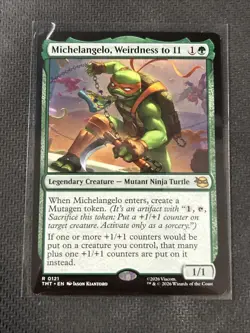 Michelangelo, Weirdness to 11 Teenage Mutant Ninja Turtles Regular - Image 2