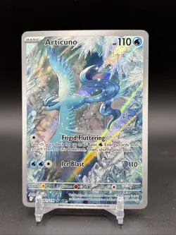 Pokemon Trading Card TCG Articuno Full Art Holo 161/159 Nintendo 2025 NM - Image 1