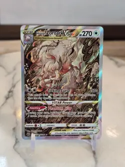 Pokemon TCG Hisuian Zoroark VSTAR GG56/GG70 Crown Zenith: Galarian Gallery LP - Image 1
