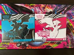 New/ Factory Sealed Pokemon Black Bolt ETB And White Flare ETB SCARLET & VIOLET - Image 1
