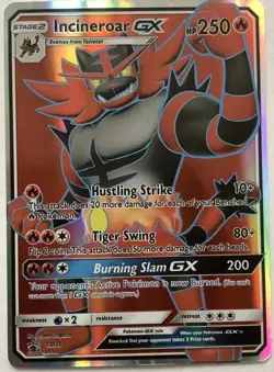 Pokemon Incineroar GX SM38 SM Promo Holo - Image 1