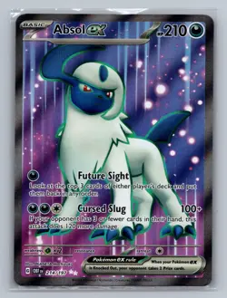 Absol ex 214/197 Ultra Rare Obsidian Flames Pokemon Near Mint - Image 1