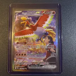 Pokemon: Ethan's Ho-oh ex Special Illustration Rare 230/182 Destined Rivals - Image 1