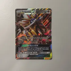 Solgaleo GX Sun & Moon Base Set 89/149 Holo Ultra Rare Pokemon TCG Near Mint - Image 1
