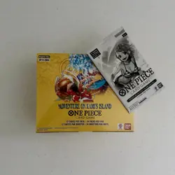 One Piece Adventure On Kami's Island OP15-EB04 New Sealed On Hand plus Promo - Image 1