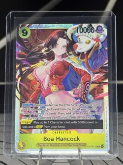 One Piece OP14 The Azure Sea’s Seven - Boa Hancock OP14-112 Super Rare ENGLISH - Image 1