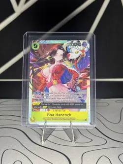 One Piece OP14 The Azure Sea’s Seven - Boa Hancock OP14-112 Super Rare ENGLISH - Image 2