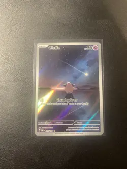 Pokemon TCG Cleffa Illustration Rare 202/197 Obsidian Flames Card Near Mint - Image 1