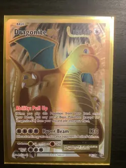 Pokemon TCG Dragonite EX Full Art Ultra Rare Holo Card 106/108 Evolutions DMG - Image 1