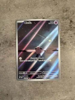 Pokemon TCG Cleffa Full Art Holo Card 202/197 Obsidian Flames Illustration Rare - Image 1