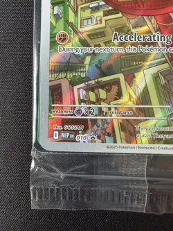 Riolu 010 Black Star promo SEALED PACK Pokemon TCG Mega Evolutions ETB NM - Image 2