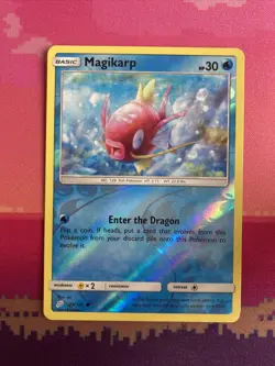 Pokemon Card Magikarp Team Up Reverse Holo 29/181 Near Mint - Image 1