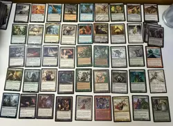100 Magic the Gathering MTG card lot with F R C UC M $1-$10 Pics 4 List - Image 1