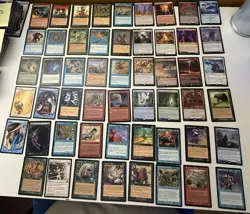 100 Magic the Gathering MTG card lot with F R C UC M $1-$10 Pics 4 List - Image 2