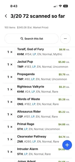 100 Magic the Gathering MTG card lot with F R C UC M $1-$10 Pics 4 List - Image 4