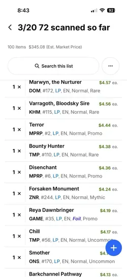 100 Magic the Gathering MTG card lot with F R C UC M $1-$10 Pics 4 List - Image 5