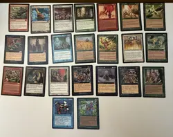 103 Magic the Gathering MTG card lot with FOILS/R C UC $1-$12Pics 4 List Player - Image 3