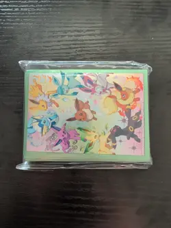 Eevee Card Sleeves From Pokemon Prismatic Evolutions SPC 65 Sleeves Total - Image 3