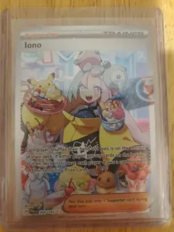 Pokemon TCG Paldea Evolved Trainer Card Iono, Mint Holo, 269/193 - Image 1