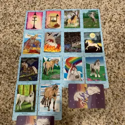 Lot of (14) Bella Sara - Northern Lights series cards Great Condition! - Image 1