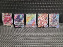 Pokemon Card Lot (17 Cards) RARE INSERTS V, VMAX, VSTAR, GX, RAINBOW - Image 2