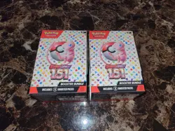 Pokemon Scarlet & Violet 151 EMPTY Booster Bundles NO CARDS - Image 1
