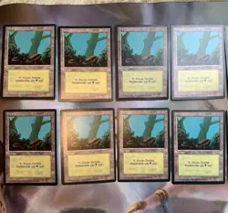 8x German Fbb Forest • NM • Basic Land Mtg - Image 1