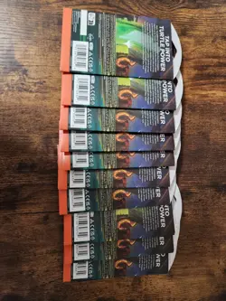 (10) Magic The Gathering Teenage Mutant Ninja Turtles Sleeved Booster Packs Lot - Image 2