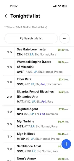 117 Players Magic the Gathering MTG card lot with FOILS/RARES CU 1-8 See List - Image 4